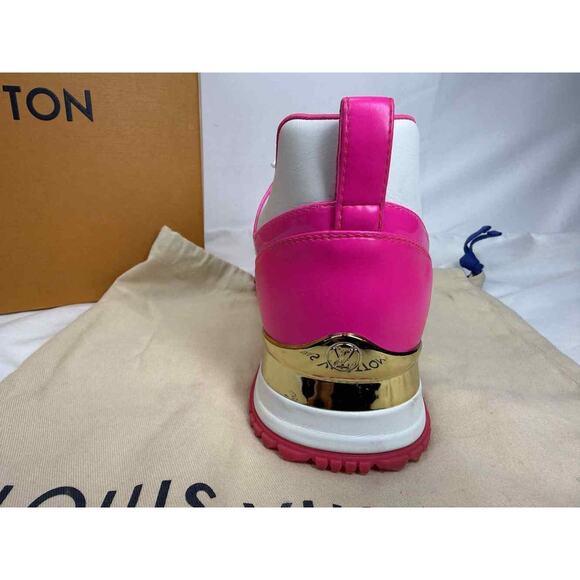 Louis Vuitton Run Away Sneaker Pink And White US Size 10 SPB-TS 356380 - Picture 10 of 13